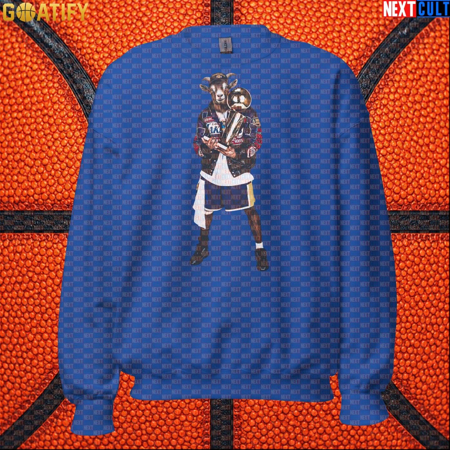 Kobe Bryant Sweatshirt – GOAT Champion Crewneck for Lakers Basketball Fans & Sports Gifts |  | ["Basketball", "Kobe Bryant", "Los Angeles Lakers", "NBA"]