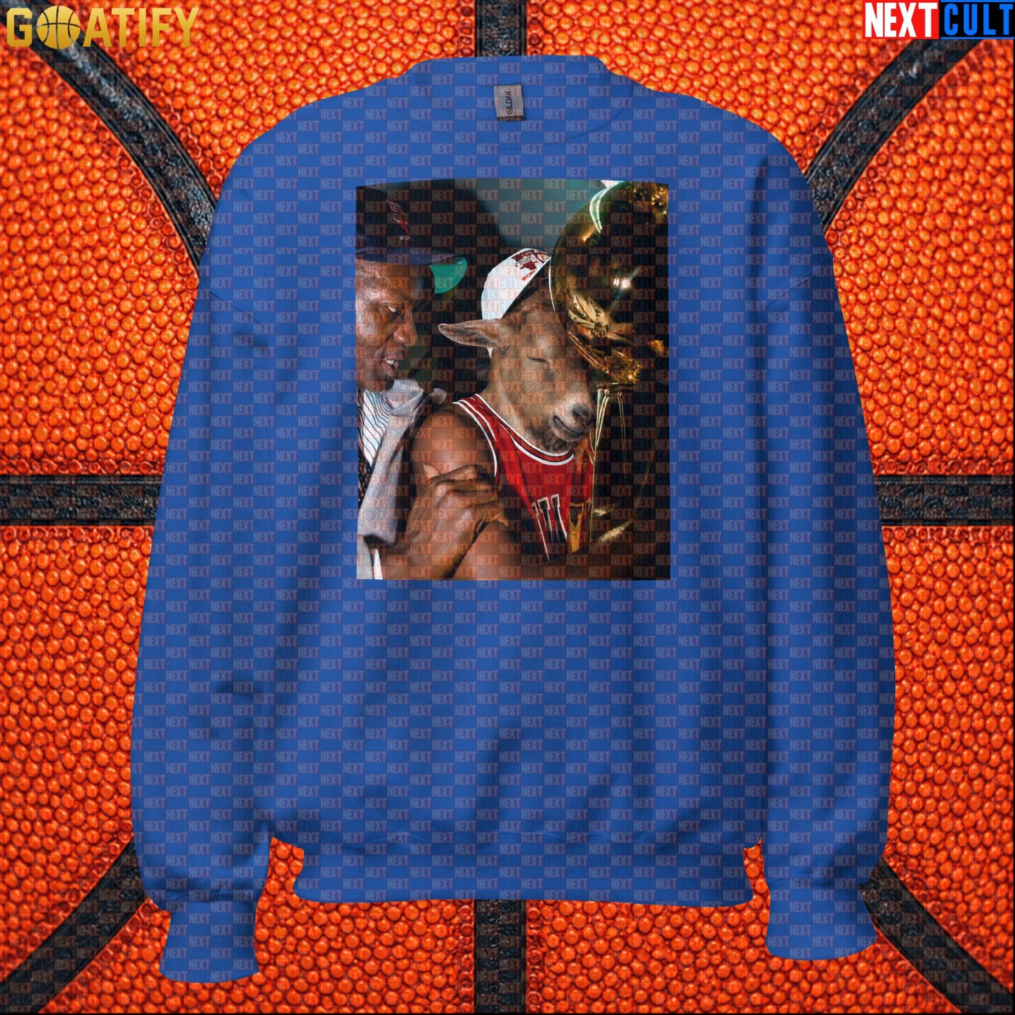 Michael Jordan Sweatshirt – Bulls GOAT Championship Crewneck for Basketball Fans & Gifts |  | ["Basketball", "Chicago Bulls", "Michael Jordan", "NBA"]