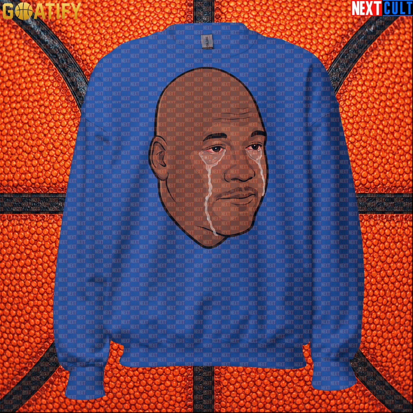 Michael Jordan Sweatshirt Crying Jordan Meme Crewneck Gift for Chicago Bulls NBA Fans |  | ["Basketball", "Chicago Bulls", "Michael Jordan", "NBA"]
