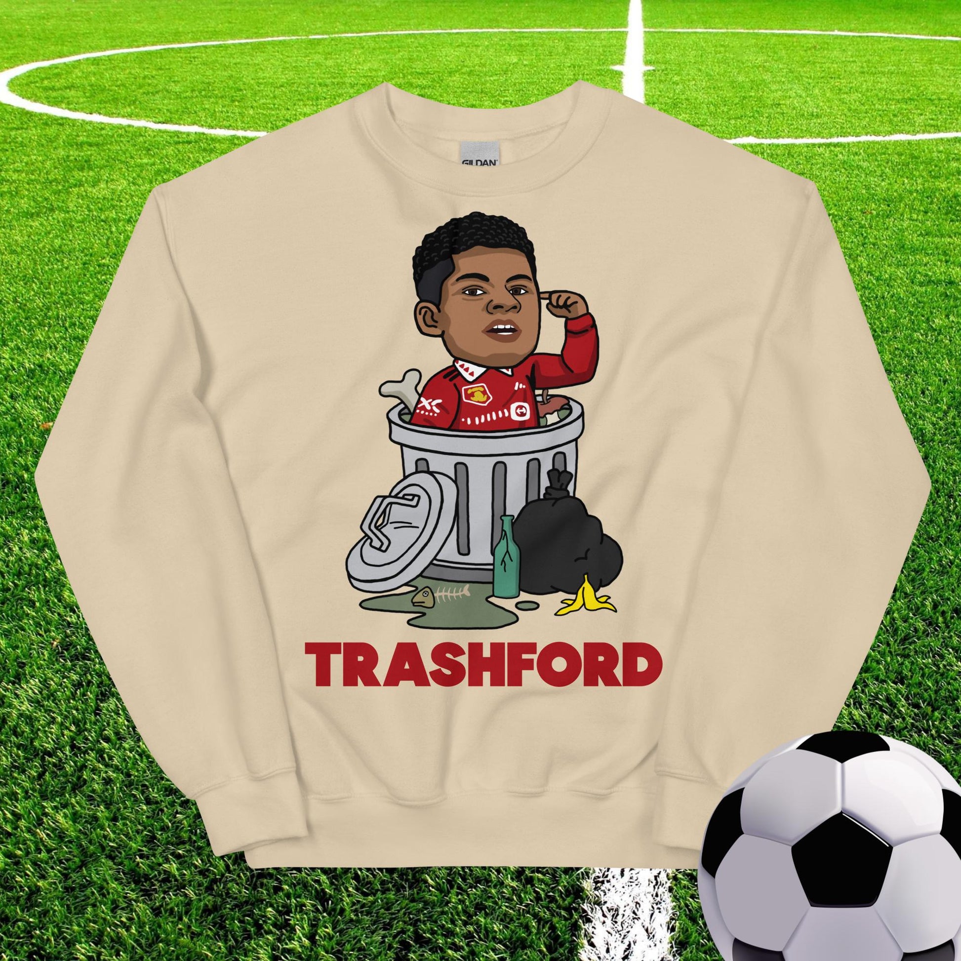 Trashford Marcus Rashford Manchester United Gift Man United Gift Marcus Rashford Unisex Sweatshirt Next Cult Brand