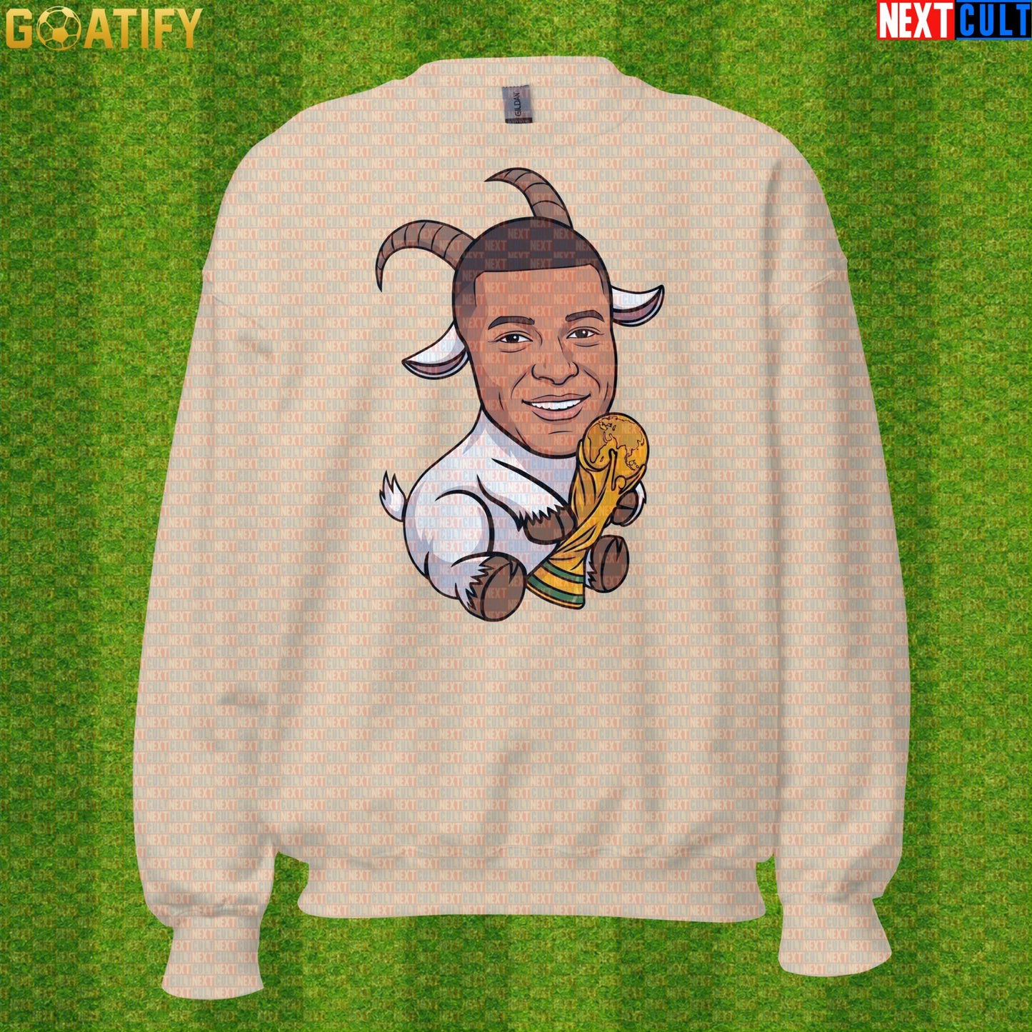 Kylian Mbappe Sweatshirt – World Cup Winner Crewneck for France and Real Madrid Fans |  | ["Football", "France", "Kylian Mbappe", "PSG", "Real Madrid", "Soccer"]