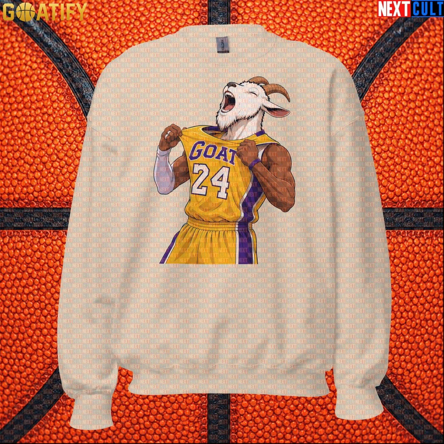 Kobe Bryant Sweatshirt – Black Mamba No. 24 GOAT Crewneck for Lakers Basketball Fans |  | ["Basketball", "Kobe Bryant", "Los Angeles Lakers", "NBA"]