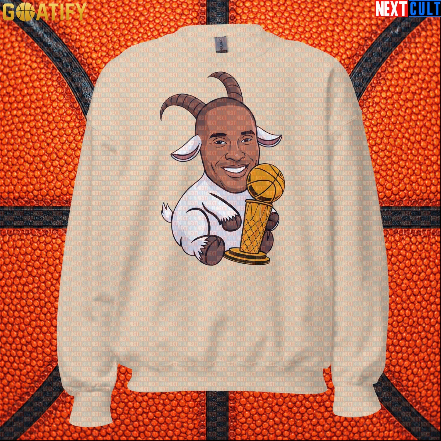 Kobe Bryant Sweatshirt – The GOAT Champion Crewneck for Lakers Fans & NBA Basketball Gifts |  | ["Basketball", "Kobe Bryant", "Los Angeles Lakers", "NBA"]