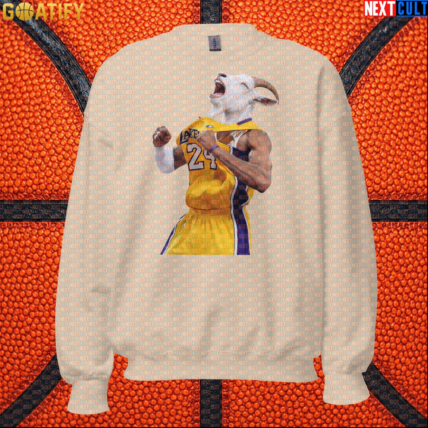 Kobe Bryant Sweatshirt – GOAT Celebration Crewneck for Los Angeles Lakers Basketball Fans |  | ["Basketball", "Kobe Bryant", "Los Angeles Lakers", "NBA"]