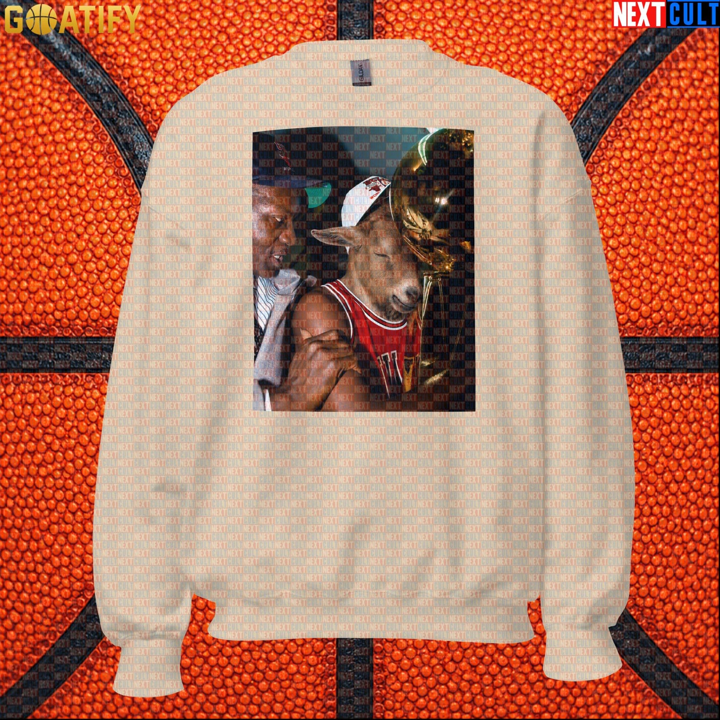 Michael Jordan Sweatshirt – Bulls GOAT Championship Crewneck for Basketball Fans & Gifts |  | ["Basketball", "Chicago Bulls", "Michael Jordan", "NBA"]