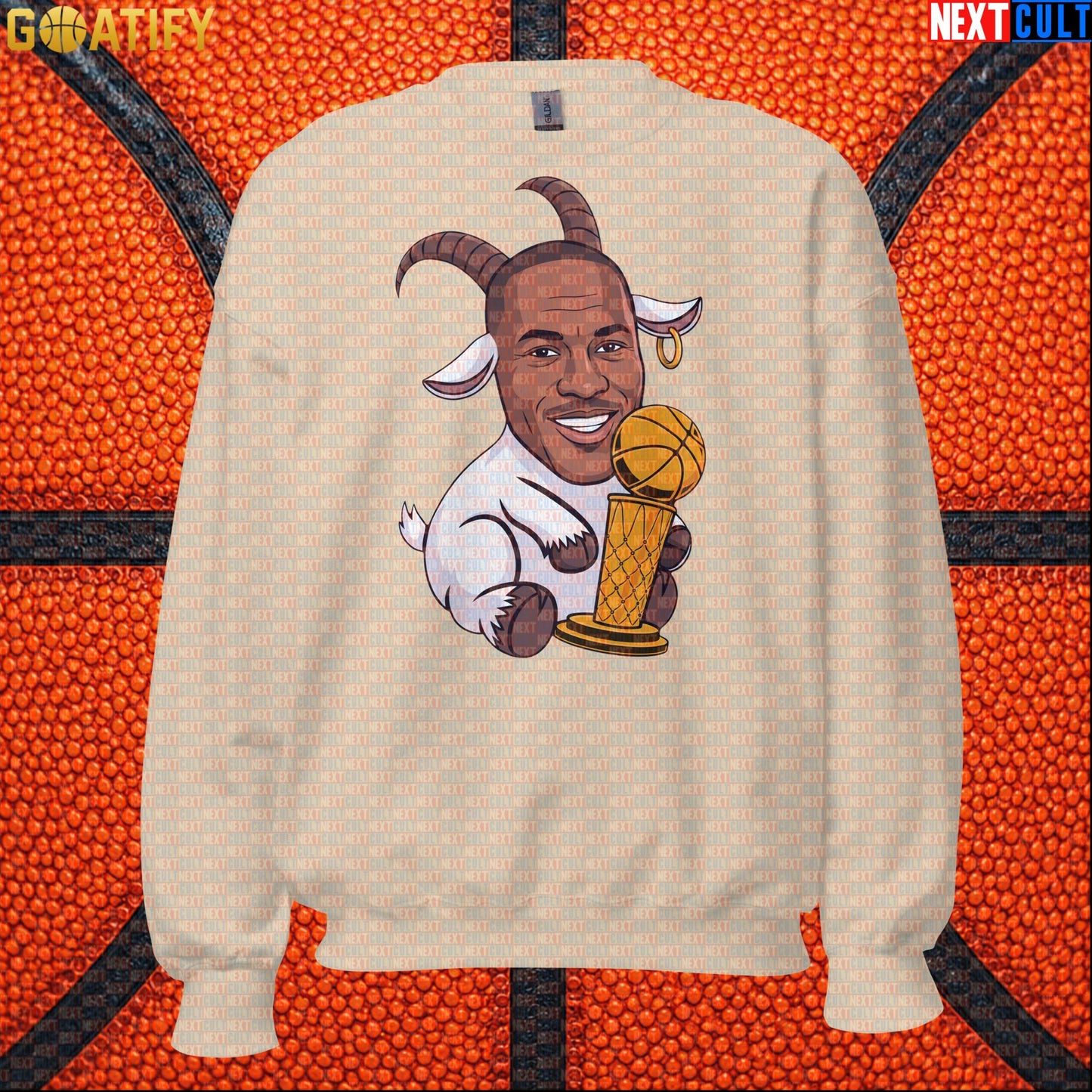 Michael Jordan Sweatshirt – GOAT 6 Rings Chicago Bulls Basketball Crewneck for NBA Fans |  | ["Basketball", "Chicago Bulls", "Michael Jordan", "NBA"]