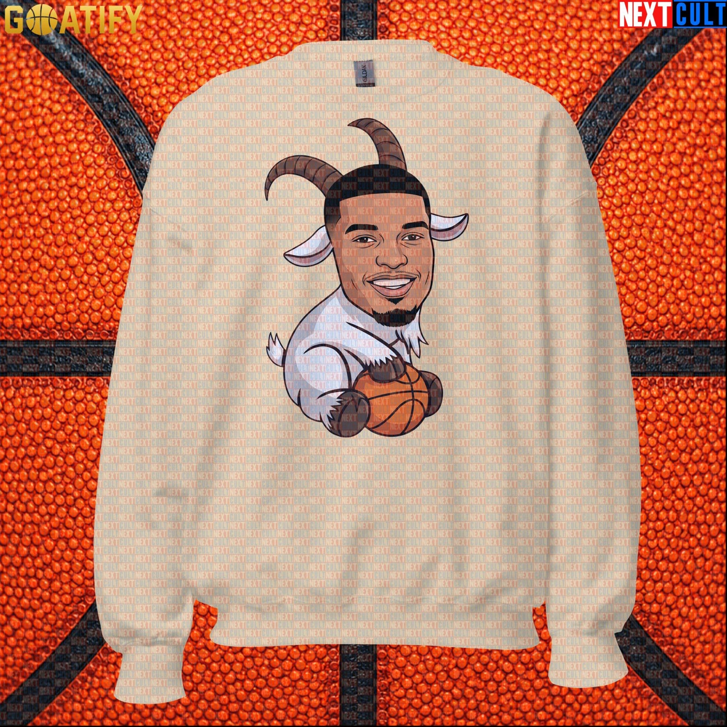 Basketball Sweatshirt Victor Wembanyama GOAT Cartoon for Spurs Fans, NBA Game Day Crewneck |  | ["Basketball", "France", "NBA", "San Antonio Spurs", "Victor Wembanyama", "Wemby"]