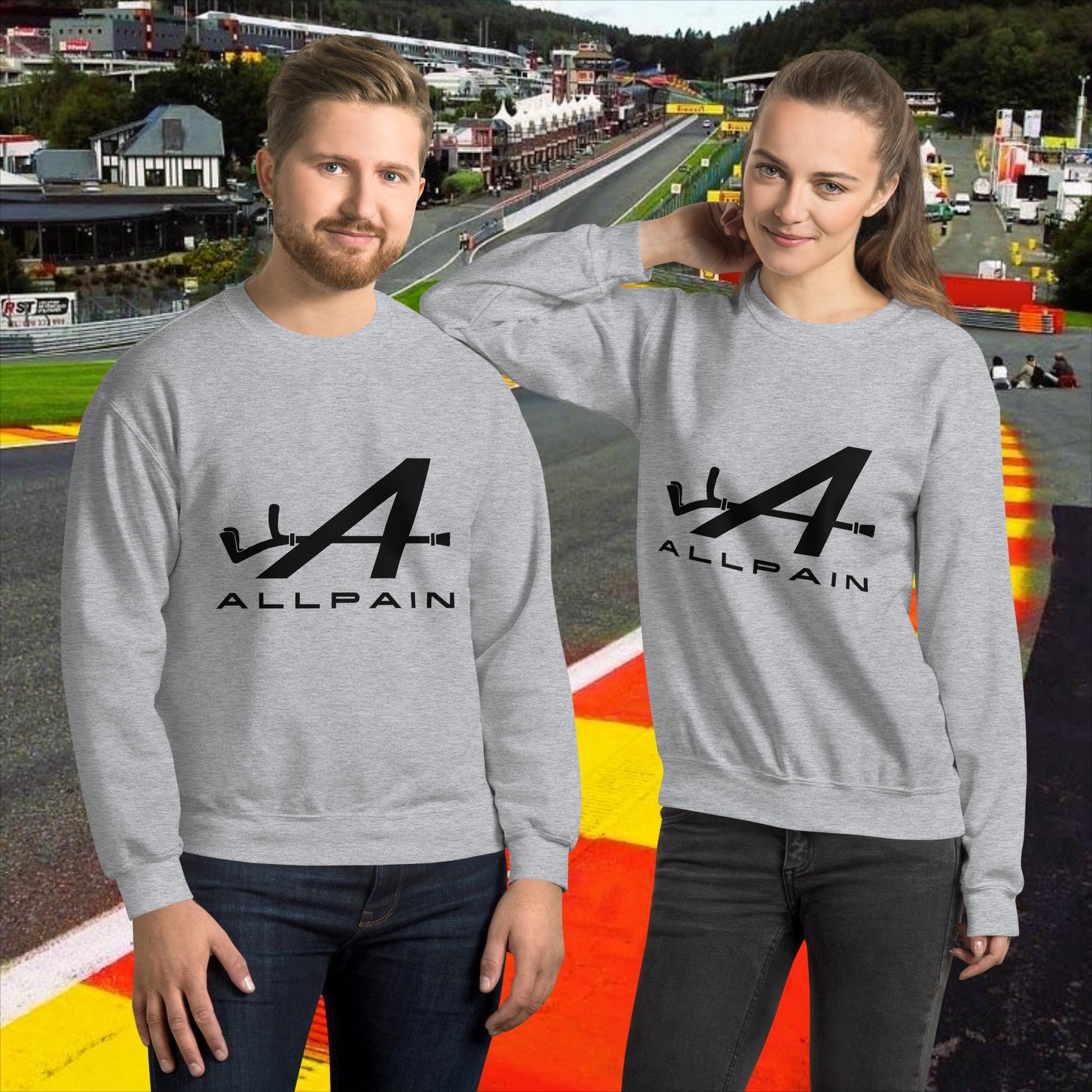 Allpain Alpine F1 Formula 1 Pierre Gasly Esteban Ocon Alpine Unisex Sweatshirt Next Cult Brand Alpine, F1