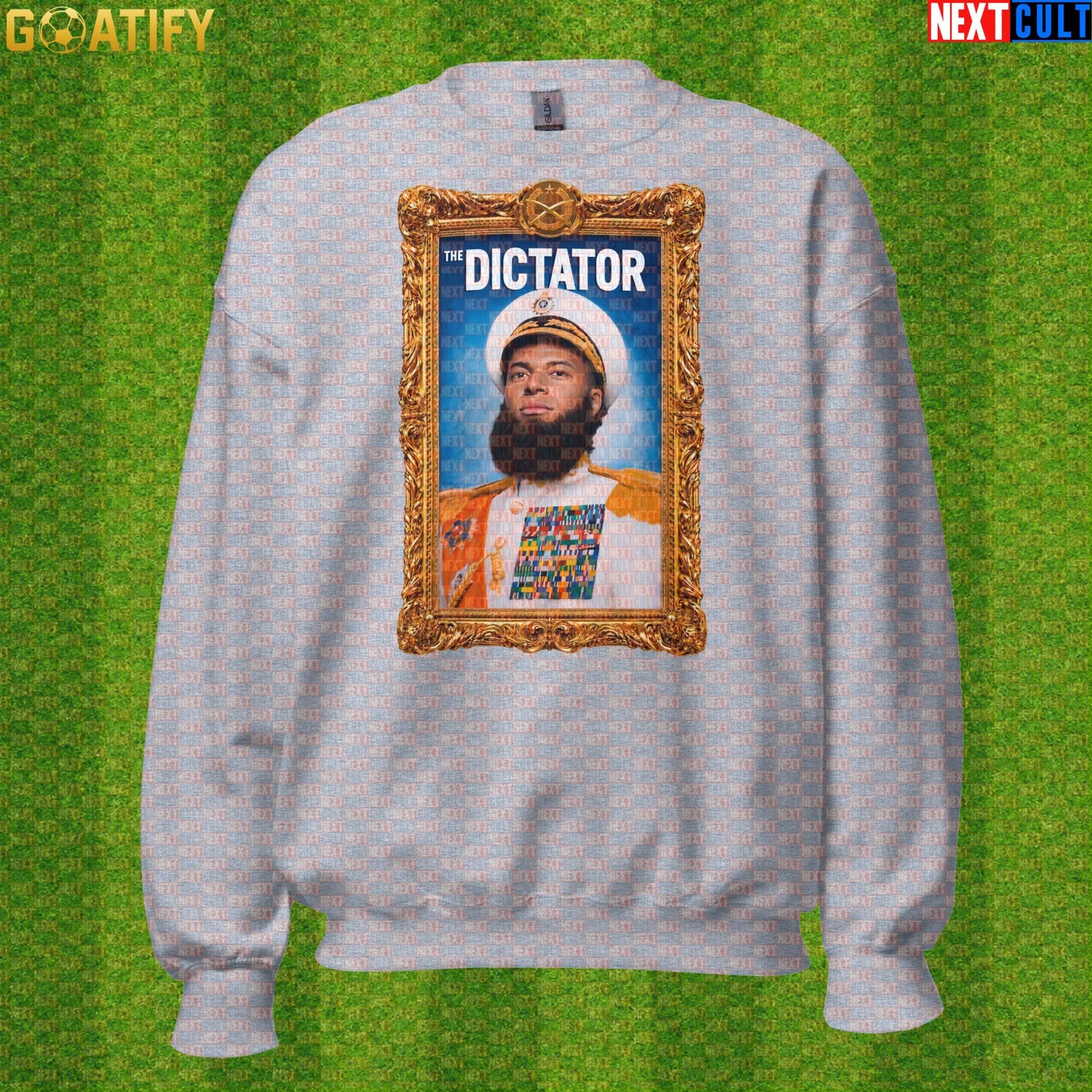 Kylian Mbappe Sweatshirt – Regal El Dictator Soccer Crewneck for France Football Fans Sport Grey Next Cult Brand