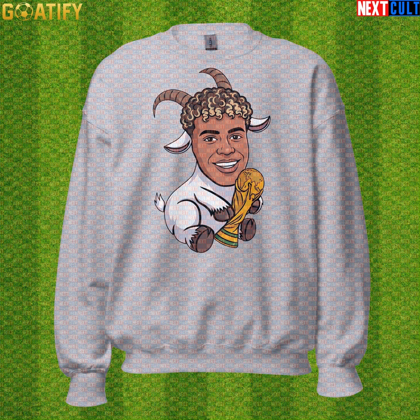 Lamine Yamal Sweatshirt – World Champion Prediction Crewneck for Spain Football Fans |  | ["Barcelona", "Football", "Lamine Yamal", "Soccer", "Spain"]