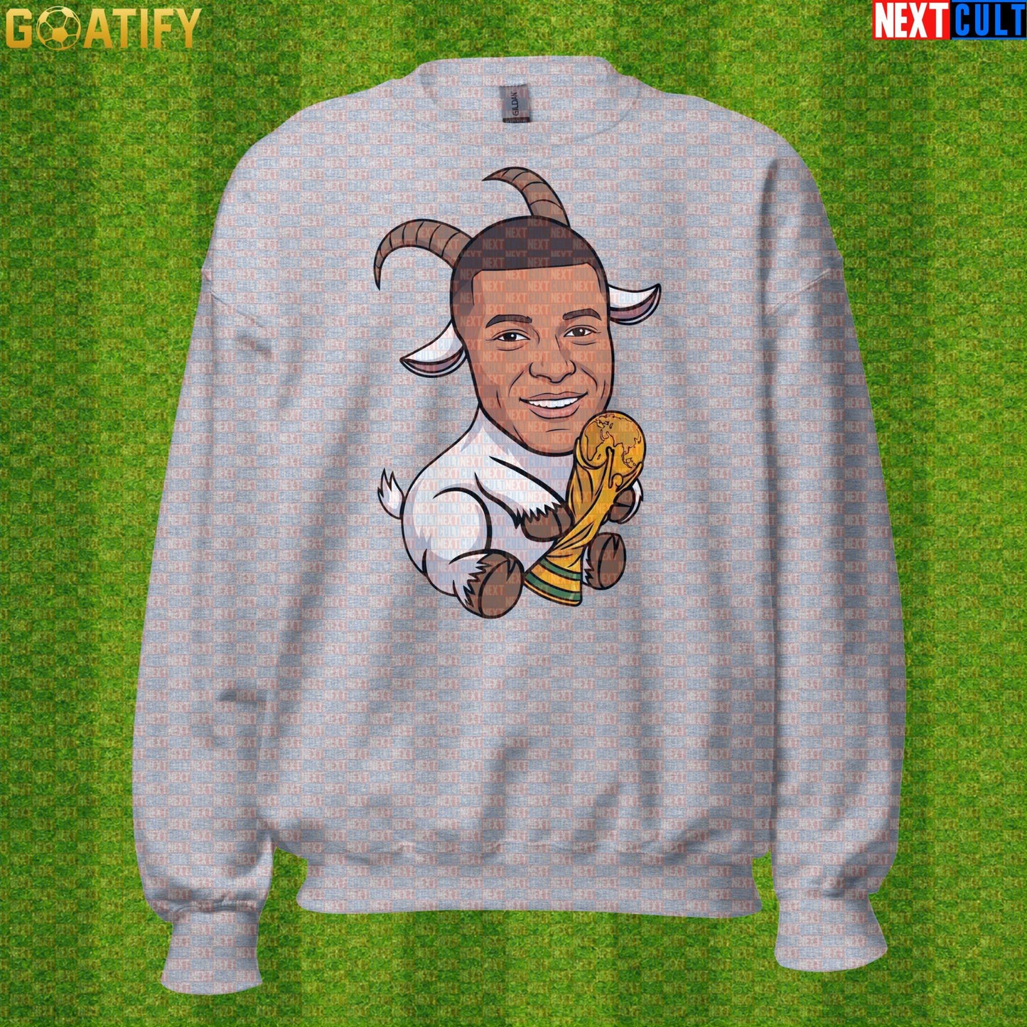Kylian Mbappe Sweatshirt – World Cup Winner Crewneck for France and Real Madrid Fans |  | ["Football", "France", "Kylian Mbappe", "PSG", "Real Madrid", "Soccer"]
