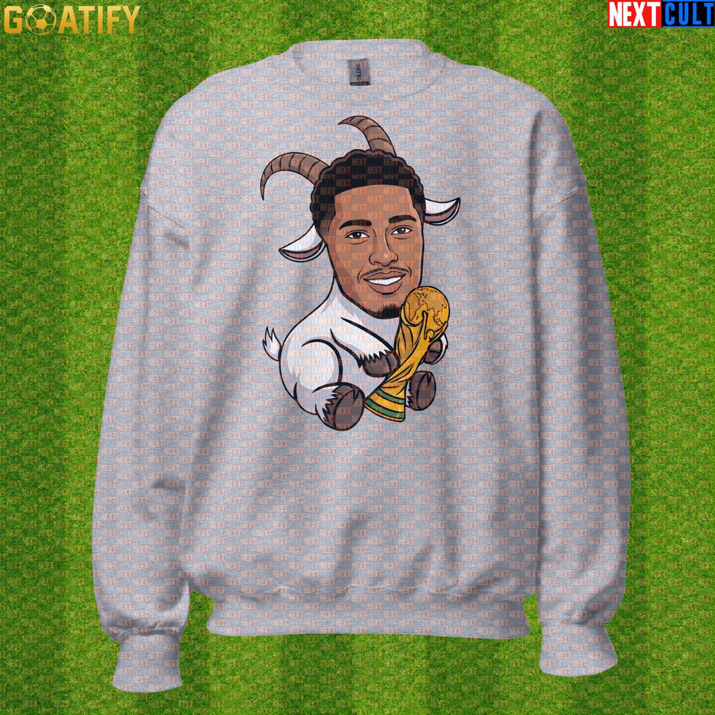 Jude Bellingham Sweatshirt – Football’s Coming Home Crewneck for England and Madrid Fans |  | ["England", "Football", "Jude Bellingham", "Real Madrid", "Soccer"]
