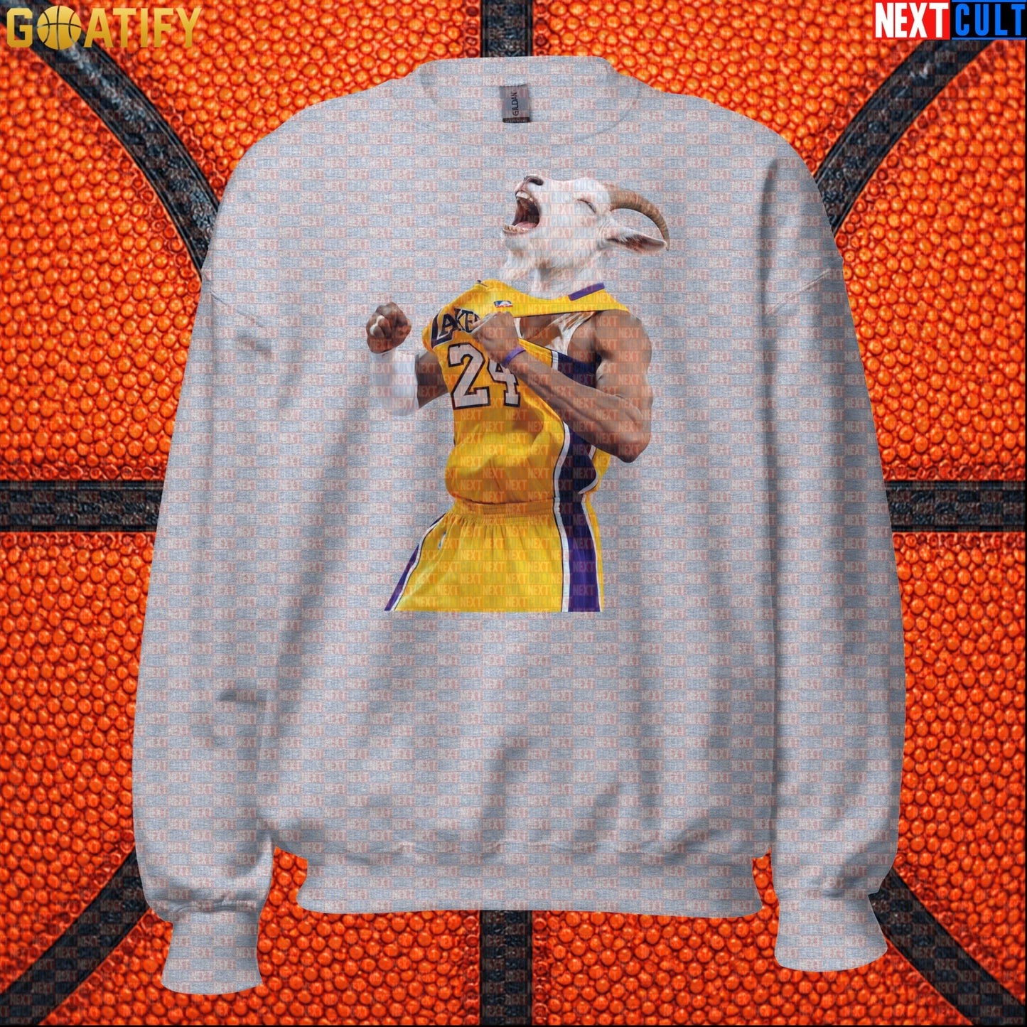 Kobe Bryant Sweatshirt – GOAT Celebration Crewneck for Los Angeles Lakers Basketball Fans |  | ["Basketball", "Kobe Bryant", "Los Angeles Lakers", "NBA"]