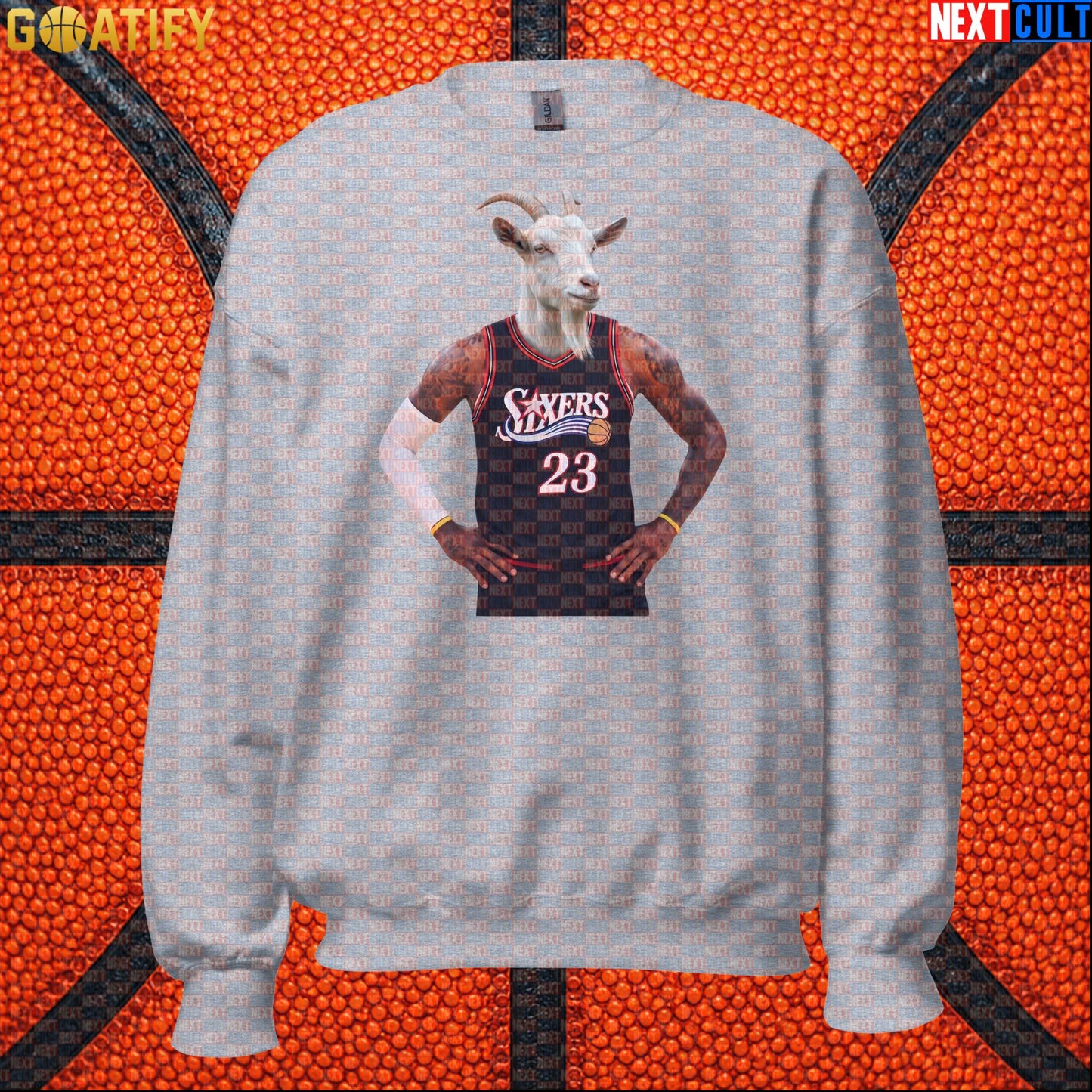 LeBron James Sweatshirt – Philly GOAT Crewneck for 76ers Basketball Fans & NBA Gifts |  | ["Basketball", "LeBron James", "NBA", "Philadelphia 76ers"]