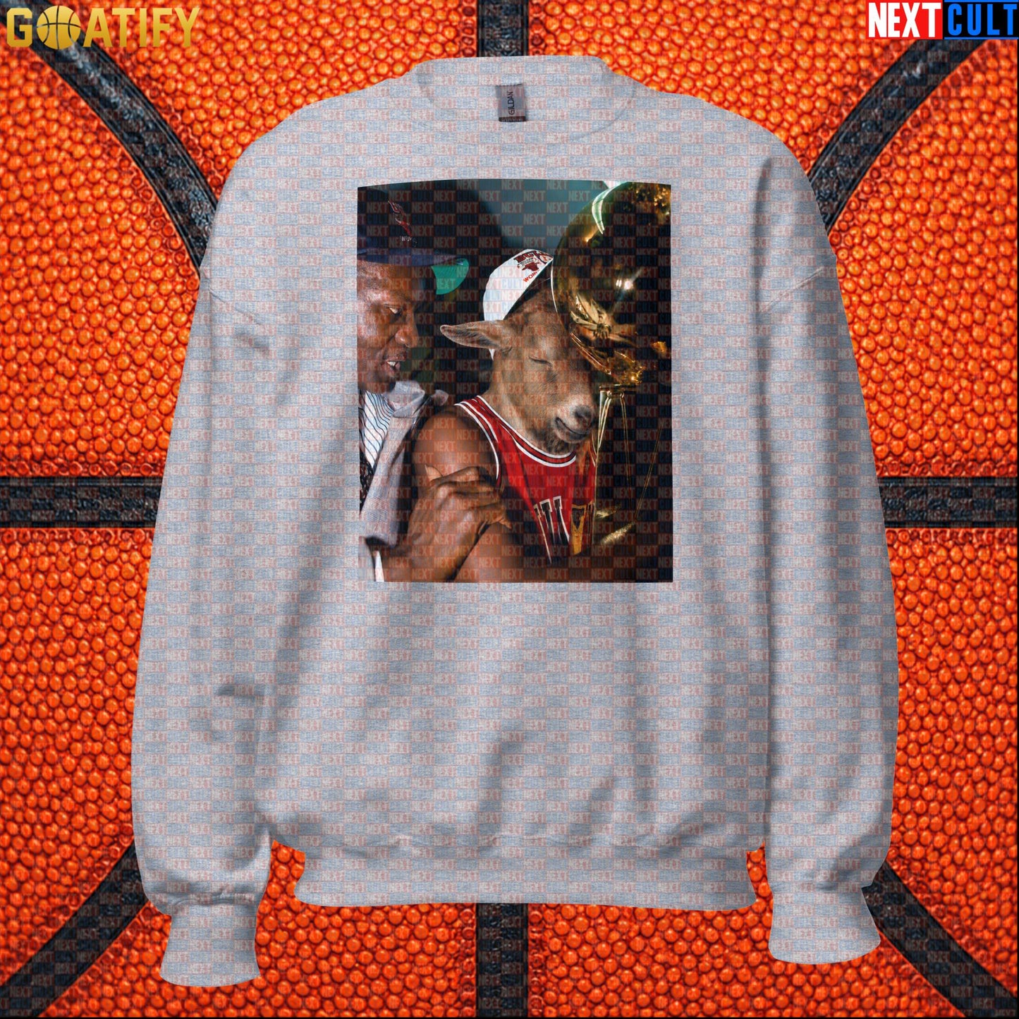 Michael Jordan Sweatshirt – Bulls GOAT Championship Crewneck for Basketball Fans & Gifts |  | ["Basketball", "Chicago Bulls", "Michael Jordan", "NBA"]