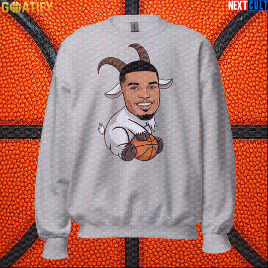 Basketball Sweatshirt Victor Wembanyama GOAT Cartoon for Spurs Fans, NBA Game Day Crewneck |  | ["Basketball", "France", "NBA", "San Antonio Spurs", "Victor Wembanyama", "Wemby"]