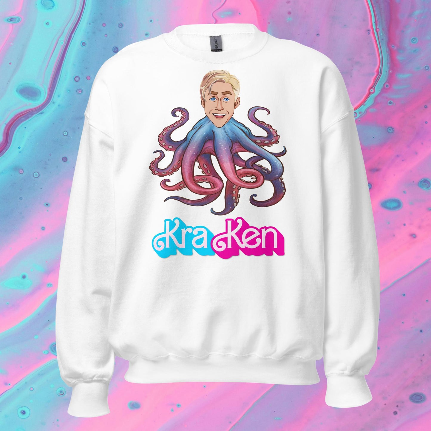 Kraken Ken Barbie Ryan Gosling Funny Unisex Sweatshirt