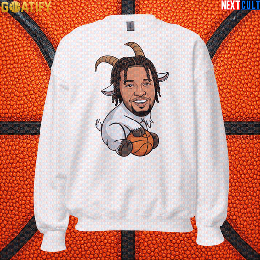 Jalen Brunson Sweatshirt – Finals MVP GOAT Crewneck Gift for New York Basketball Fans |  | ["Basketball", "Jalen Brunson", "NBA", "New York Knicks"]
