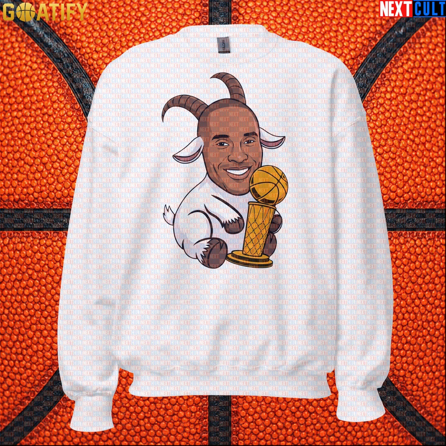 Kobe Bryant Sweatshirt – The GOAT Champion Crewneck for Lakers Fans & NBA Basketball Gifts |  | ["Basketball", "Kobe Bryant", "Los Angeles Lakers", "NBA"]