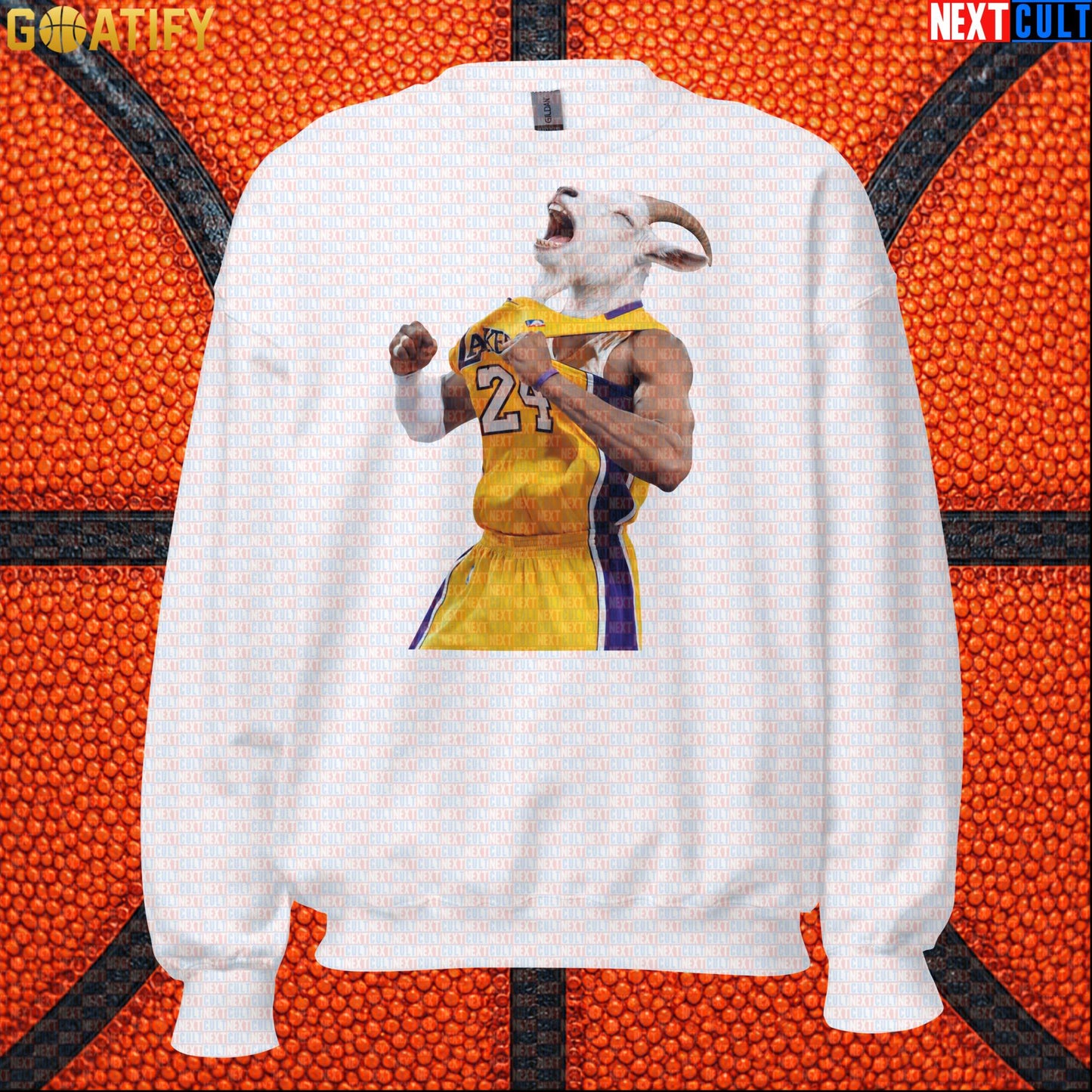Kobe Bryant Sweatshirt – GOAT Celebration Crewneck for Los Angeles Lakers Basketball Fans |  | ["Basketball", "Kobe Bryant", "Los Angeles Lakers", "NBA"]