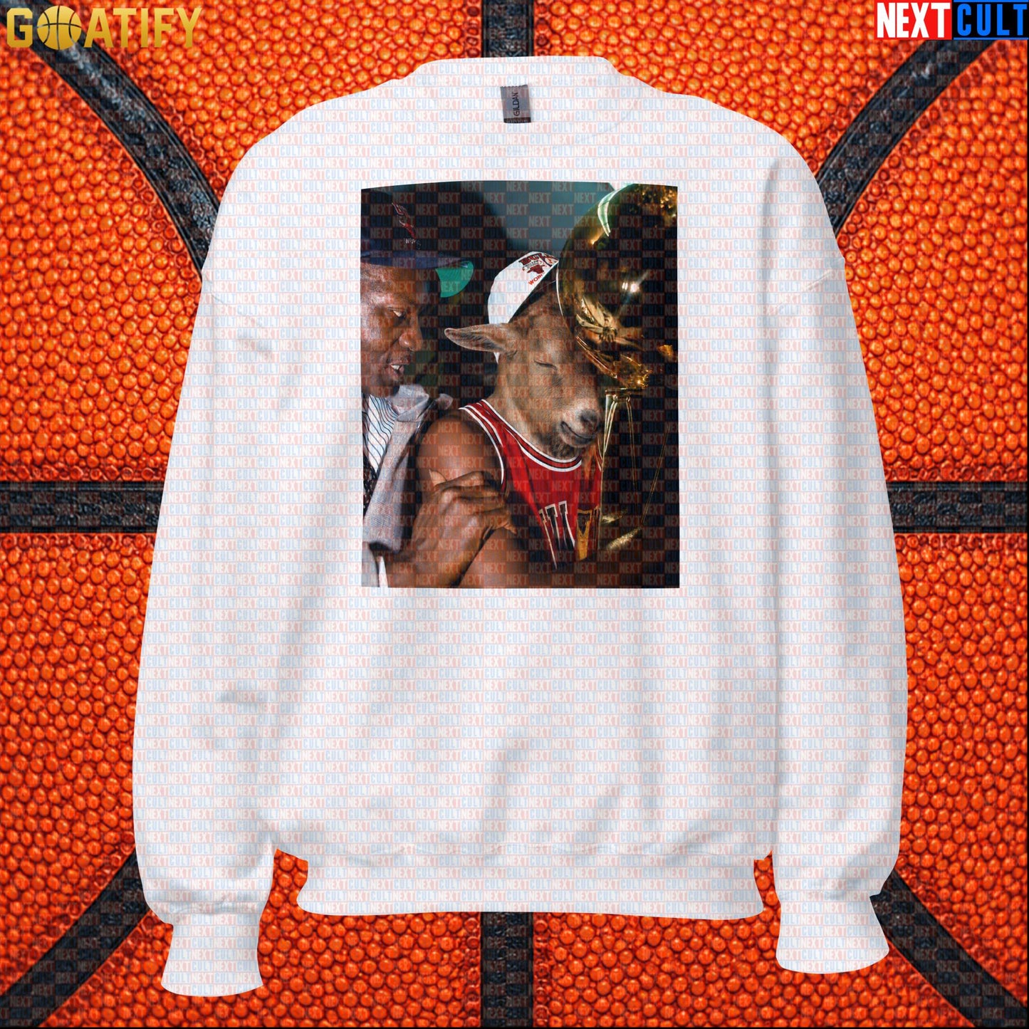 Michael Jordan Sweatshirt – Bulls GOAT Championship Crewneck for Basketball Fans & Gifts |  | ["Basketball", "Chicago Bulls", "Michael Jordan", "NBA"]