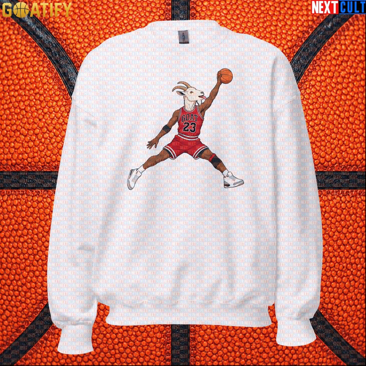 Michael Jordan Sweatshirt – Free Throw Line Dunk GOAT Crewneck for Chicago Bulls Fans |  | ["Basketball", "Chicago Bulls", "Michael Jordan", "NBA"]