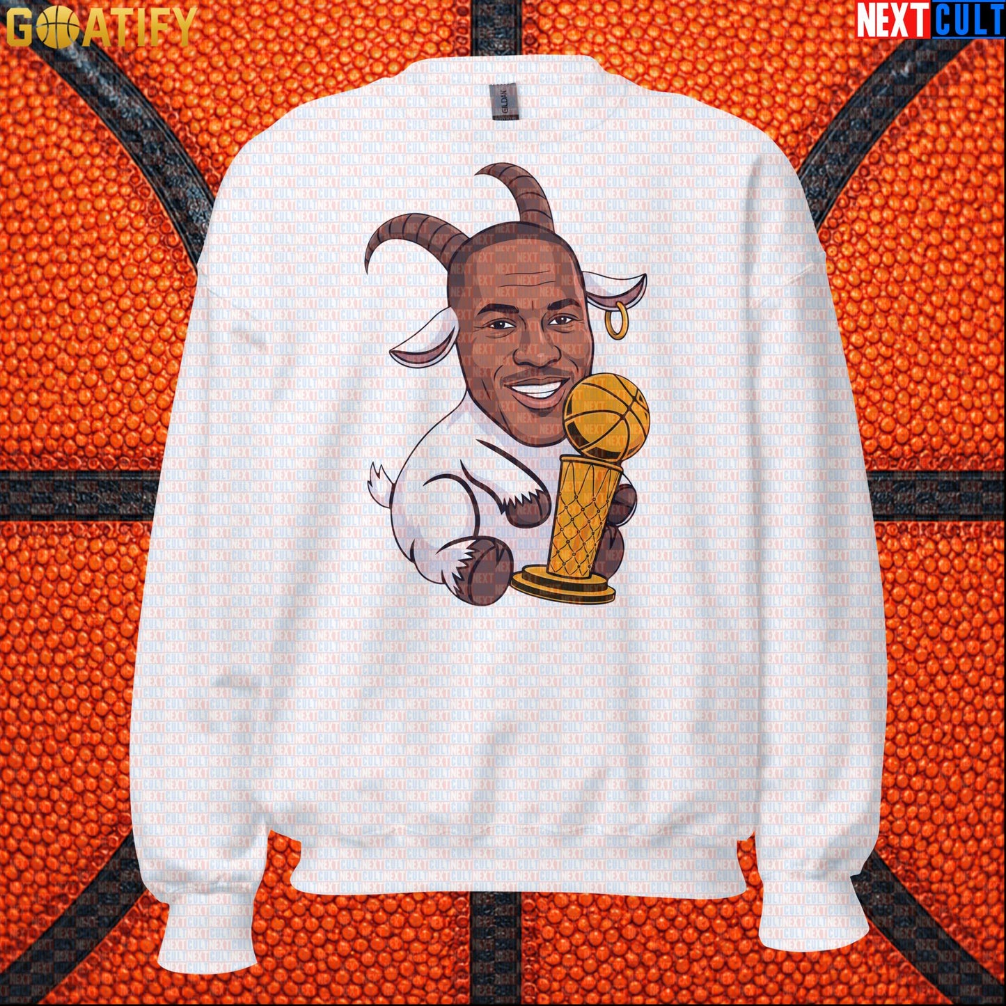 Michael Jordan Sweatshirt – GOAT 6 Rings Chicago Bulls Basketball Crewneck for NBA Fans |  | ["Basketball", "Chicago Bulls", "Michael Jordan", "NBA"]