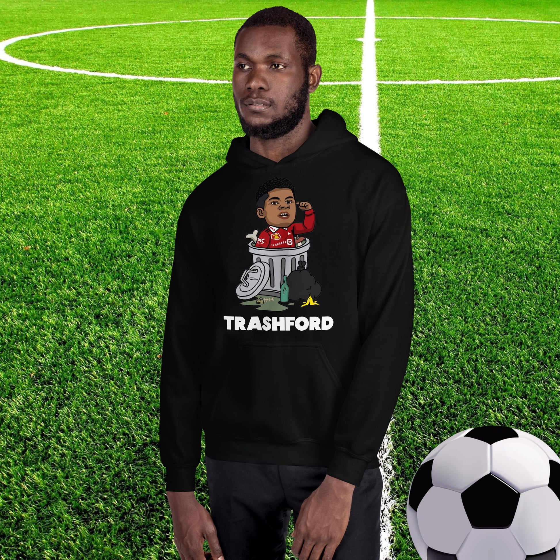 Trashford Marcus Rashford Manchester United Gift Man United Gift Marcus Rashford Unisex Hoodie Next Cult Brand