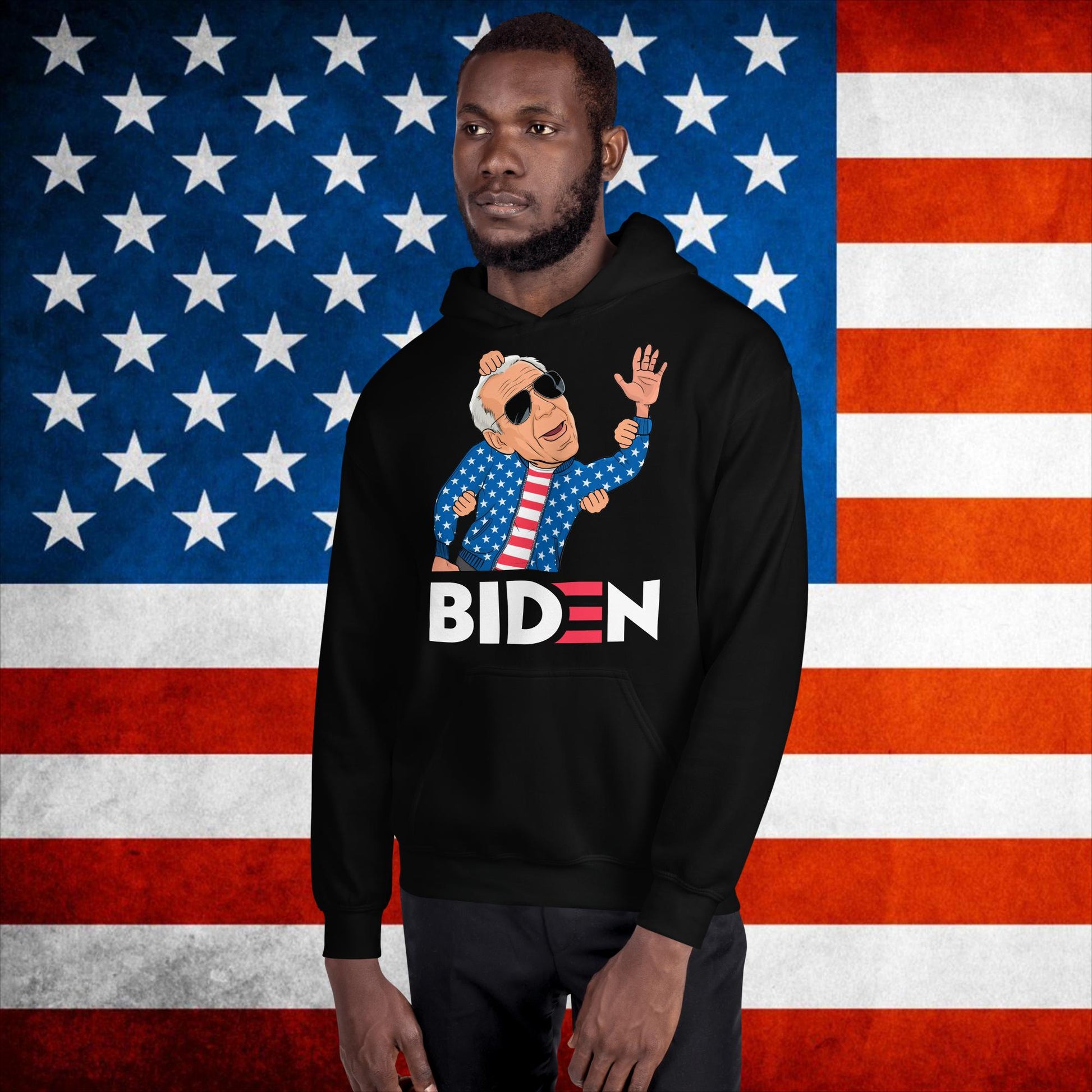 Weekend at Biden's Joe Biden Meme Democrat Republican Trump Gift Biden Gift 90s Vintage Unisex Hoodie Next Cult Brand