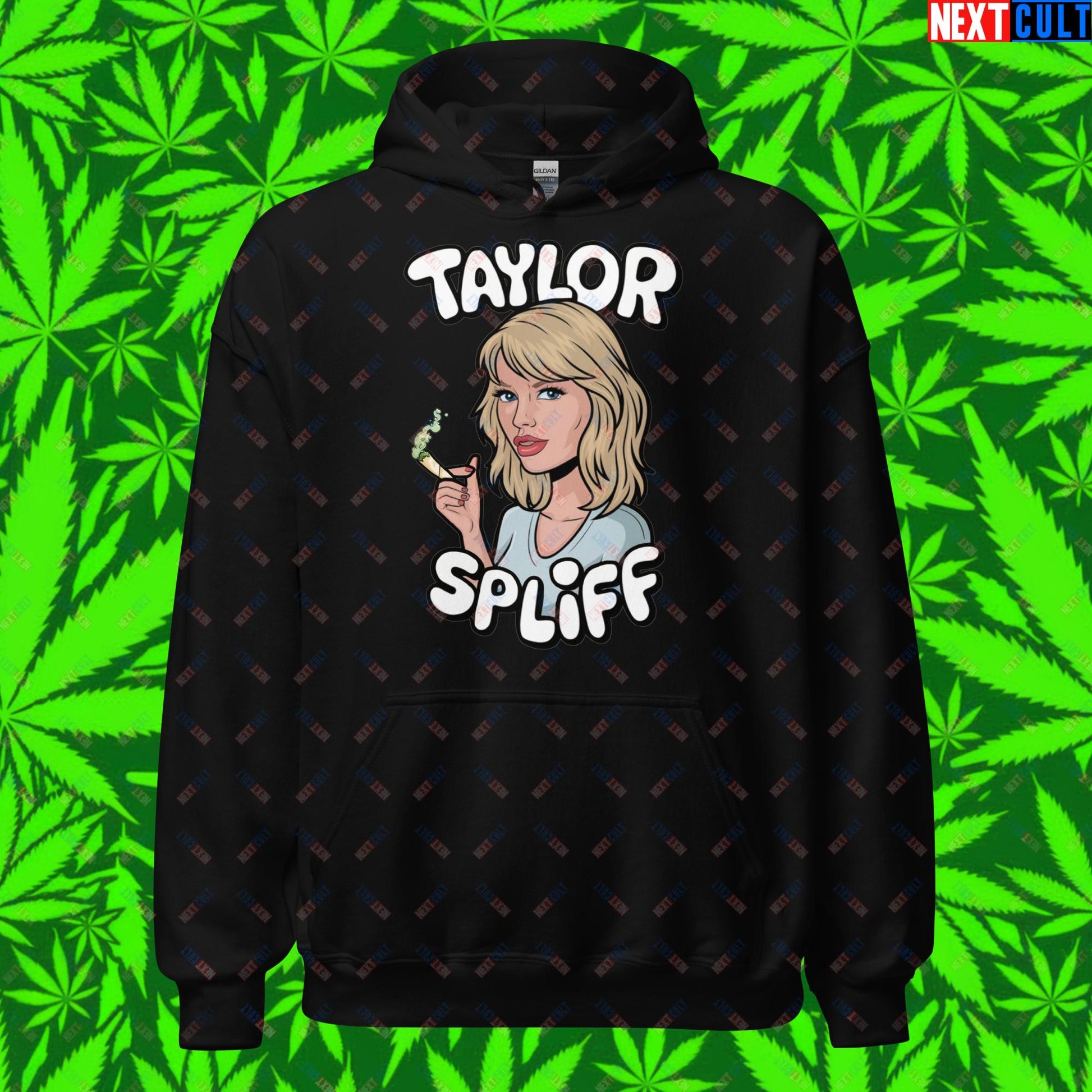 pothead hoodie Taylor Spliff Pop Music Star Pothead Stoner Funny Weed Meme Unisex Hoo – Next Cult Brand