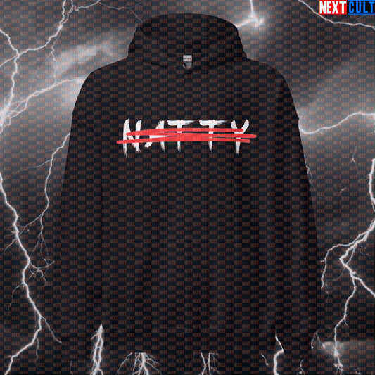Not Natty Anymore Gym Hoodie | Fake Natty Bodybuilding Hooded Sweatshirt | Funny Workout Pullover Hoodies Bodybuilding Fitness Gym Pump Cover Steroids Workout Next Cult Brand
