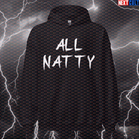 Funny All Natty Gym Hoodie | Workout Hoodie For Natural Bodybuilding Fans | Fitness Meme Pullover Hoodies Bodybuilding Fitness Gym Natty Pump Cover Workout Next Cult Brand