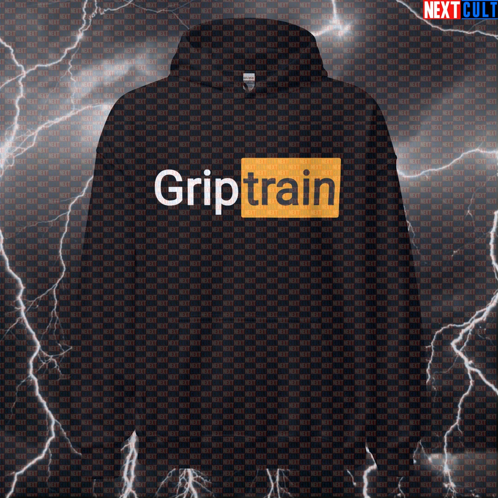 Grip Training Funny Gym Hoodie | Get a Grip Workout Pullover For Lifters Hoodies Fitness Grip Training Gym Pump Cover Workout Next Cult Brand