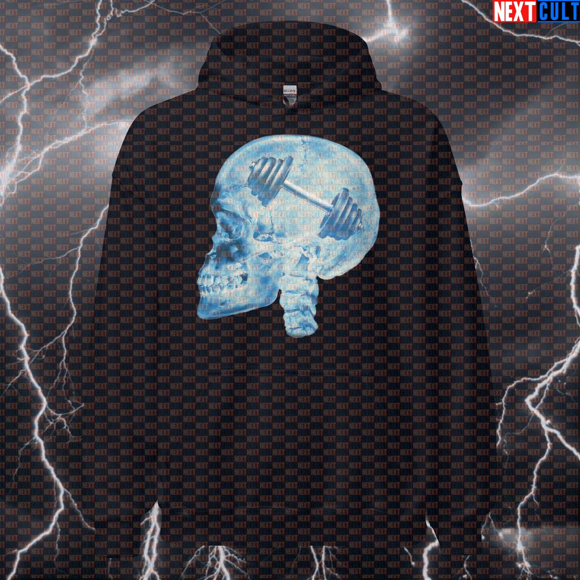 Gymhead Funny Workout Hoodie | Lifting On My Mind Fitness Meme Hooded Sweatshirt | Gym Bro Jumper Bodybuilding Fitness Gym Powerlifting Pump Cover Workout Next Cult Brand