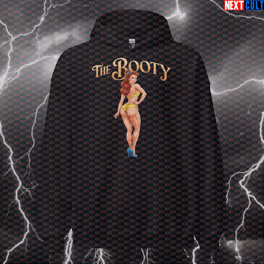 Gym Princess Hoodie | Funny Booty Builder Workout Hoodie For Lifters | Fairy Tale Hooded Sweatshirt Hoodies Bodybuilding Films Fitness Gym Leg Day Pump Cover Workout Next Cult Brand