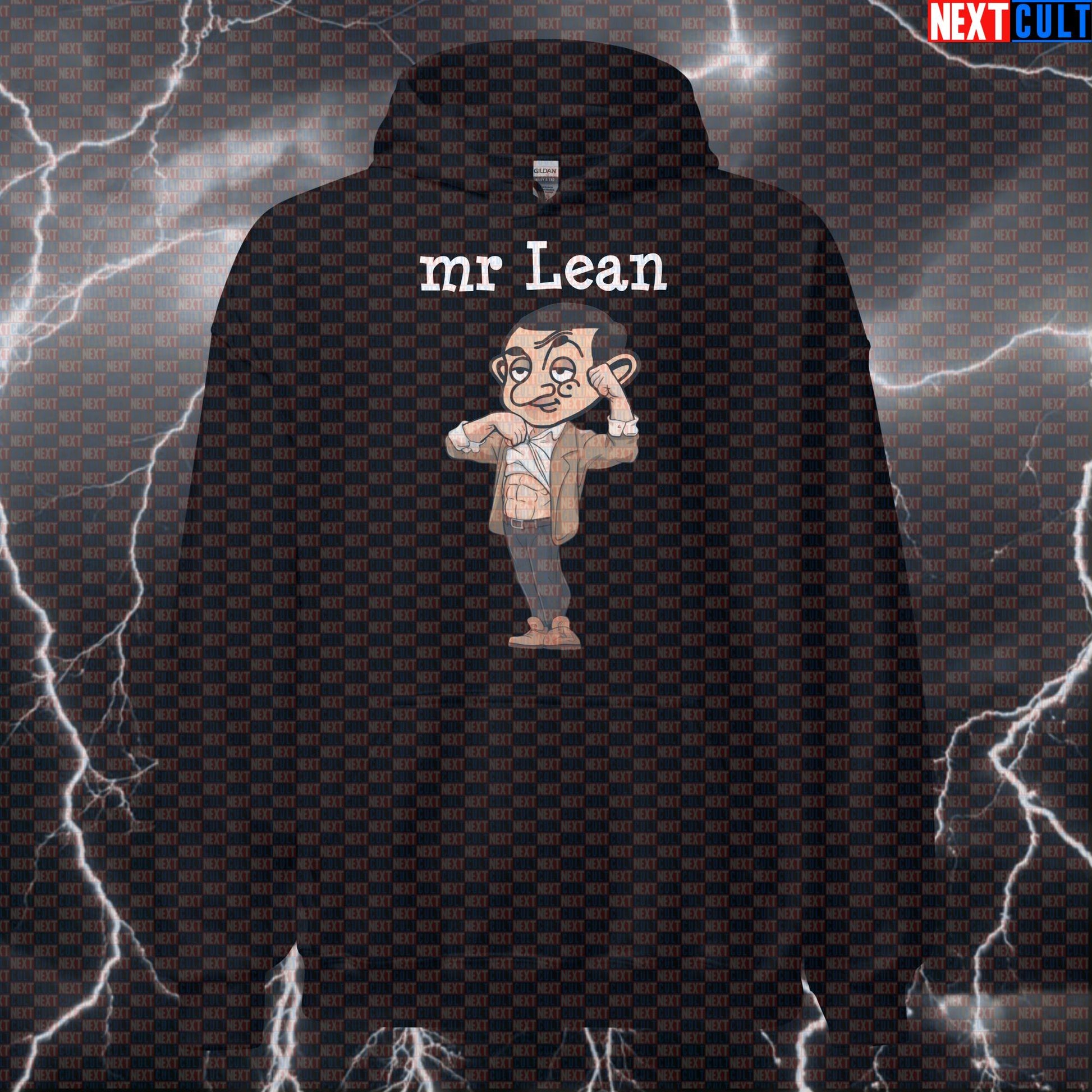 Funny Mr Lean Gym Hoodie | Workout Hoodie For Bodybuilding Meme Lovers | Hooded Sweatshirt Pullover Hoodies Bodybuilding Fitness Gym Pump Cover TV Workout Next Cult Brand