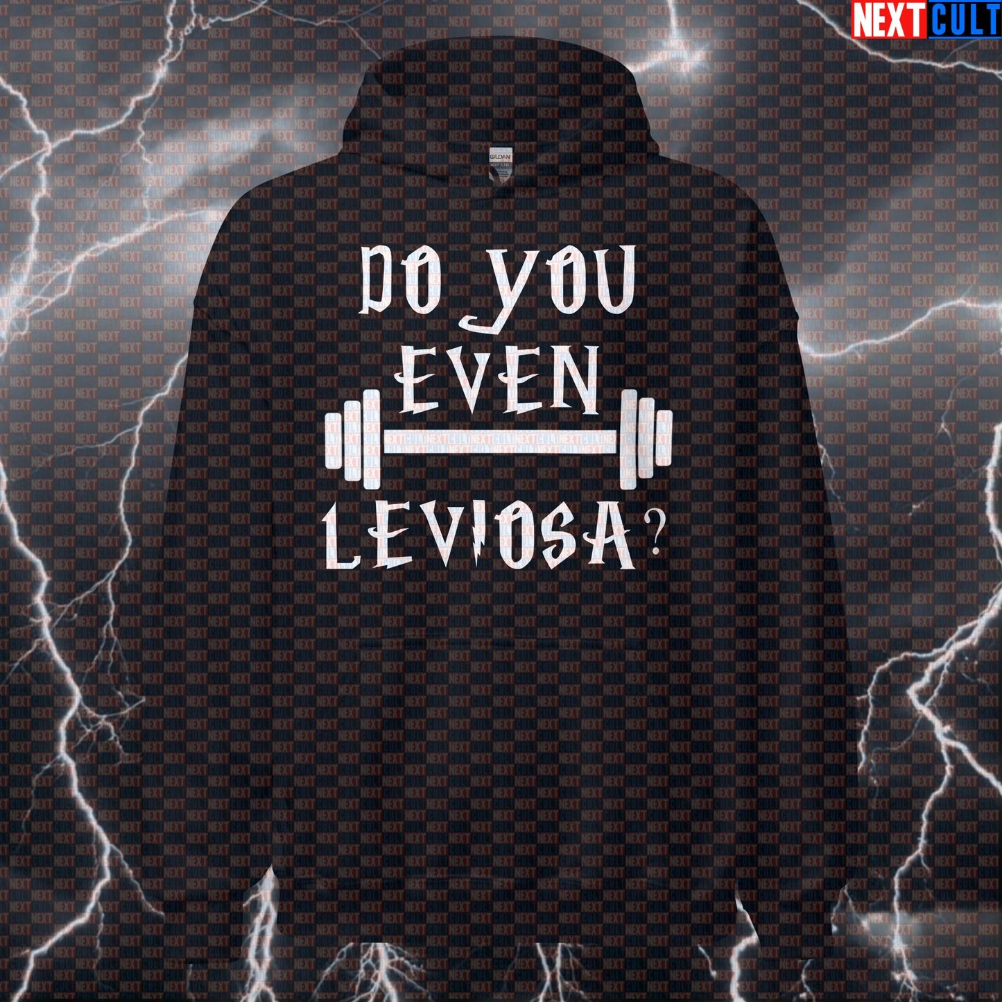 Do You Even Leviosa Funny Gym Hoodie | Harry Potter Workout Hoodie For Lifters | Fitness Meme Pullover Hoodies Bodybuilding Books Films Fitness Gym Harry Potter Powerlifting Pump Cover Workout Next Cult Brand