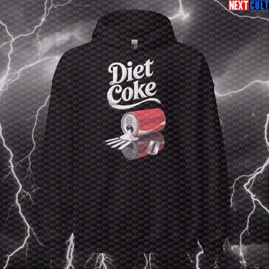 Funny Coke Gym Hoodie | White Powder Meme Workout Hoodie for Bodybuilding & Powerlifting Bodybuilding Fast Food Fitness Gym Pump Cover Workout Next Cult Brand