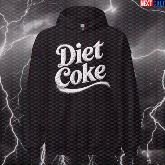 Funny Cola Addiction Gym Hoodie | Coke Diet Meme Workout Hoodie for Powerlifting | White Powder Jumper Bodybuilding Fast Food Fitness Gym Pump Cover Workout Next Cult Brand