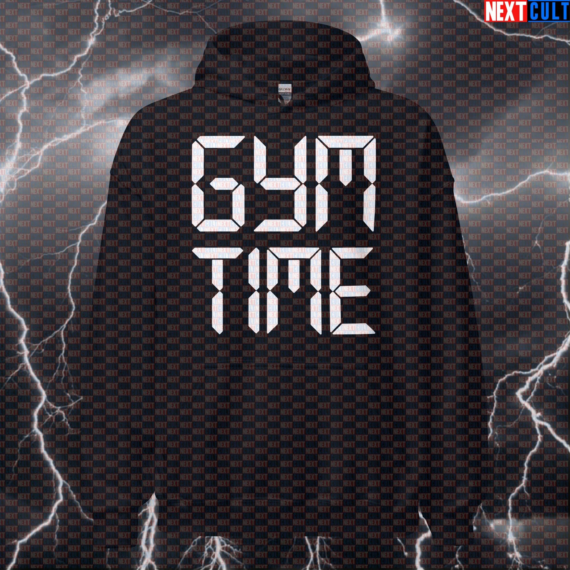 It's Gym O'Clock Hoodie | Funny Workout Hoodie For Lifters & Gym Bros | Fitness Meme Hooded Sweatshirt Bodybuilding Fitness Gym Powerlifting Pump Cover Workout Next Cult Brand