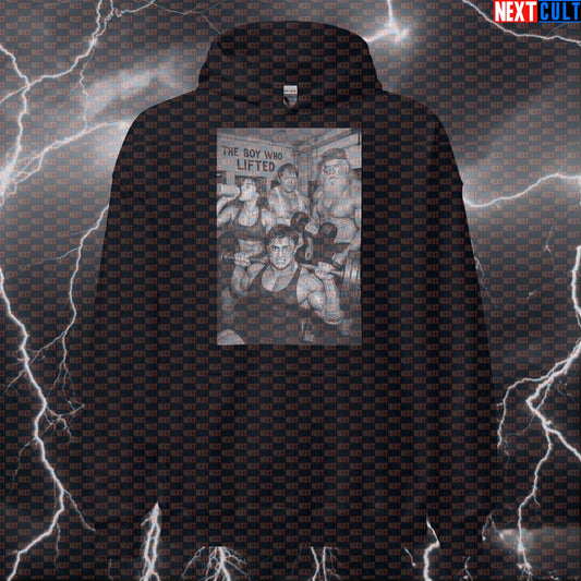 Harry Spotter Gymbro Hoodie | The Boy Who Lifted Workout Pullover Hoodies Bodybuilding Books Films Fitness Gym Harry Potter Powerlifting Pump Cover Workout Next Cult Brand