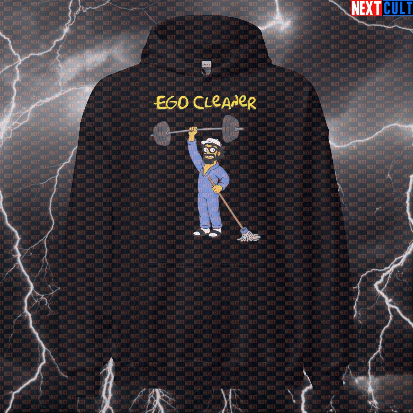 Ego Cleaner Anatoly Funny Gym Hoodie Hooded Sweatshirt Pullover Pump Cover for Powerlifting Gym Bros Hoodies Next Cult Brand