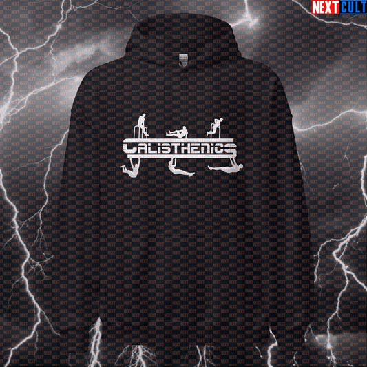 Funny Calisthenics Gym Hoodie Hooded Sweatshirt Pullover Pump Cover for Bodyweight Workout Training Lovers Hoodies Next Cult Brand