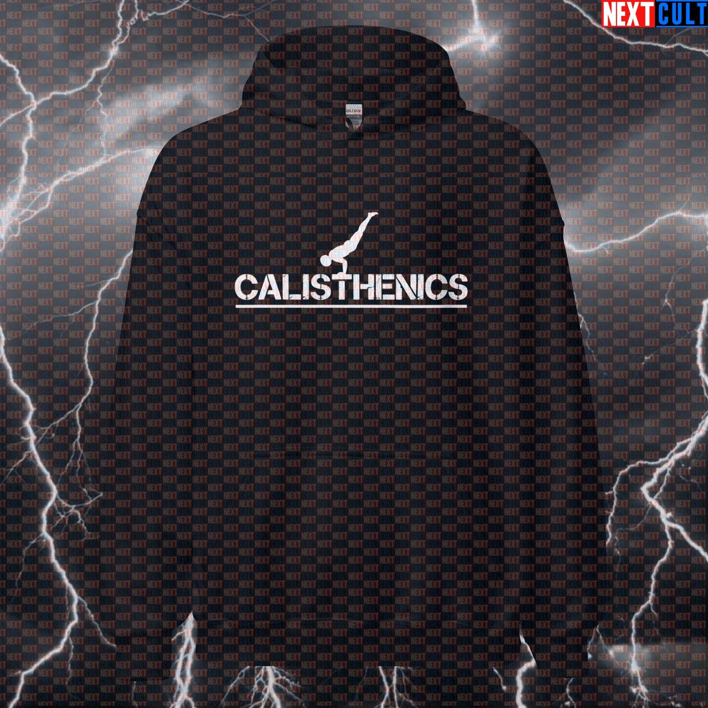 Funny Calisthenics Gym Hoodie Hooded Sweatshirt Pullover Pump Cover for Bodyweight Workout Fitness Lovers Hoodies Next Cult Brand