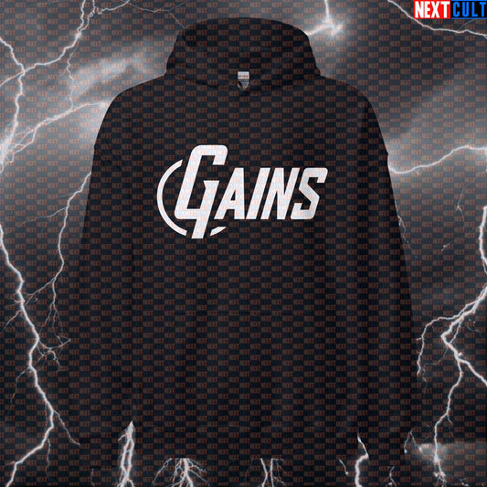 Gym Hero Avengers Funny Gym Hoodie Hooded Sweatshirt Pullover Pump Cover for Lifters Gymbro Gains Squad Hoodies Next Cult Brand