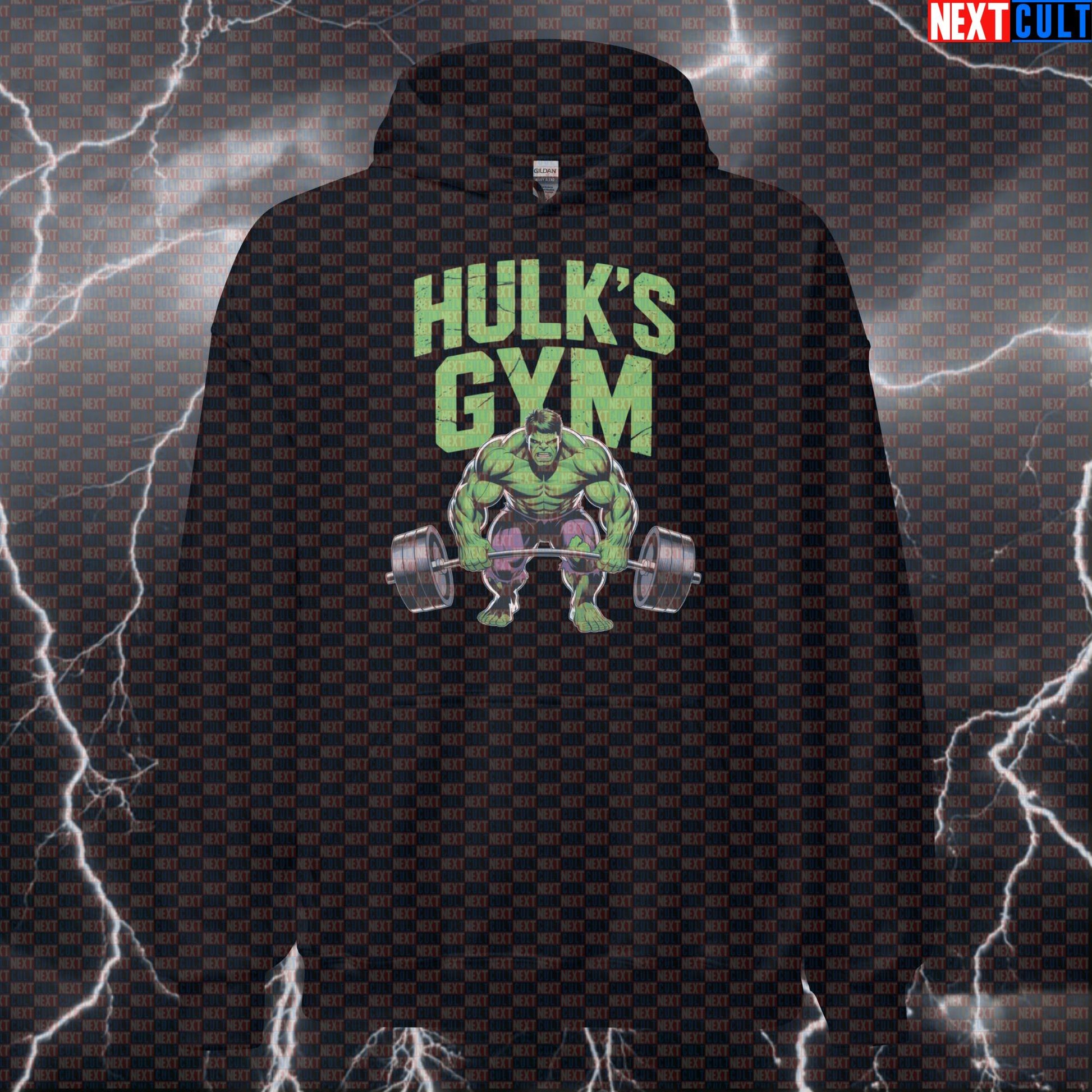 Hulks Gym Hero Funny Gym Hoodie Pump Cover Hooded Sweatshirt Pullover Workout Hoodie Gym Top Hoodies Next Cult Brand