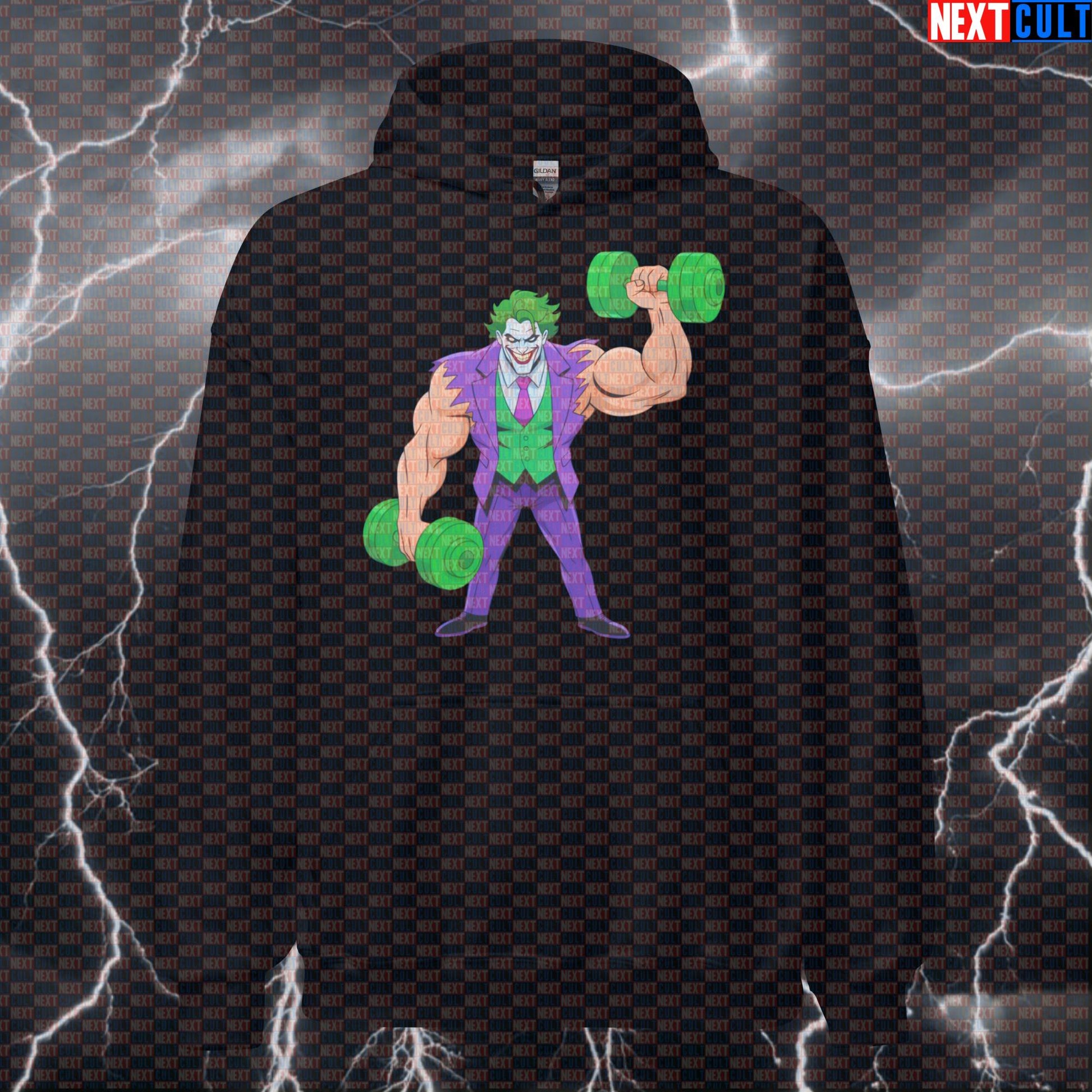 Jacked Joker Gym Hoodie Funny Swole Villain Hooded Sweatshirt Pump Cover Pullover Workout Hoodie Top Hoodies Next Cult Brand