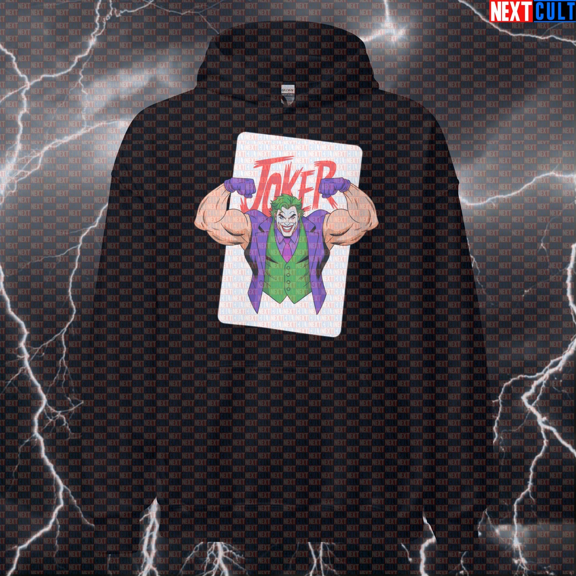 Funny Swole Joker Gym Hoodie Pump Cover Hooded Sweatshirt Pullover Workout Hoodie for Gym Bros Fitness Fans Hoodies Next Cult Brand