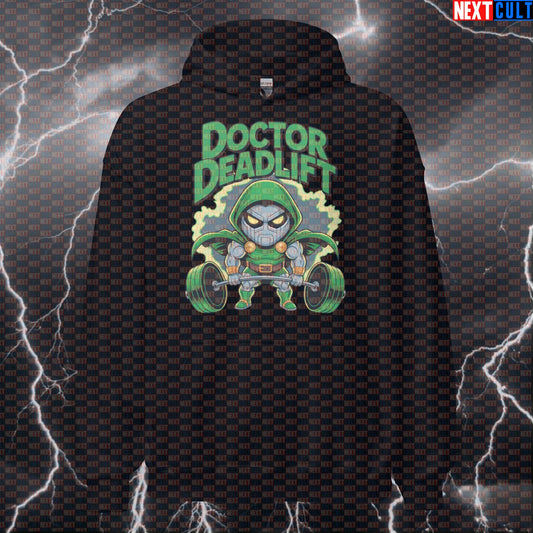 Doctor Deadlift Funny Gym Hoodie Pump Cover Pullover Hooded Sweatshirt Gym Villain Workout Jumper Top Hoodies Next Cult Brand