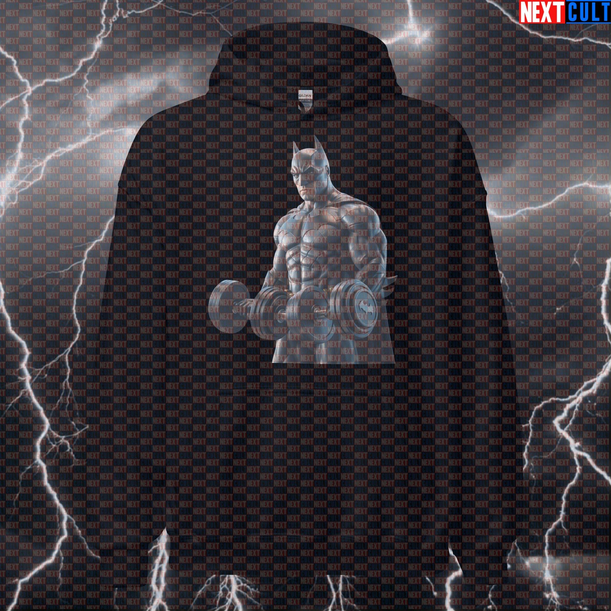 Batman Gym Hero Funny Gym Hoodie Pump Cover Pullover Hooded Sweatshirt Workout Hoodie for Lifters Gains Hoodies Next Cult Brand